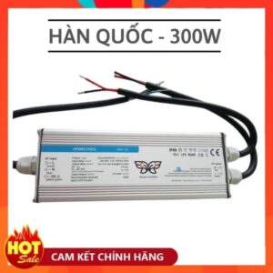 Nguồn đèn LED Hàn Quốc INTERONE công suất 12V - 300W chống nước 100%